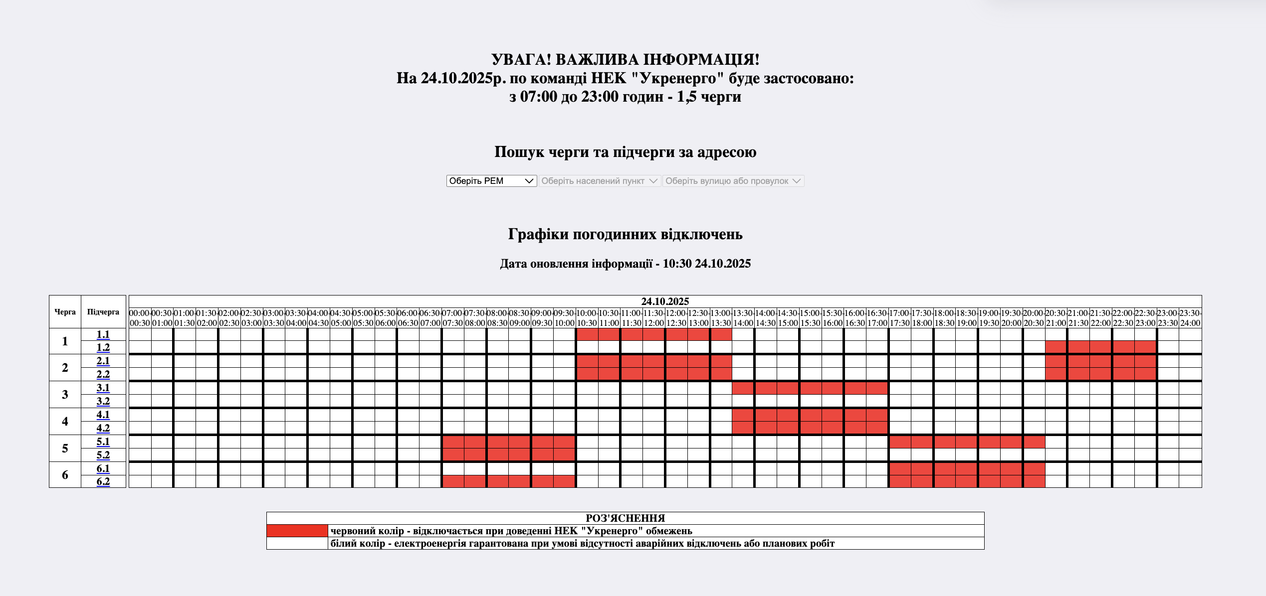 Без світла понад 11 годин. Де сьогодні відключення і як перевірити свій графік
